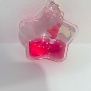 My melody strawberry keychain